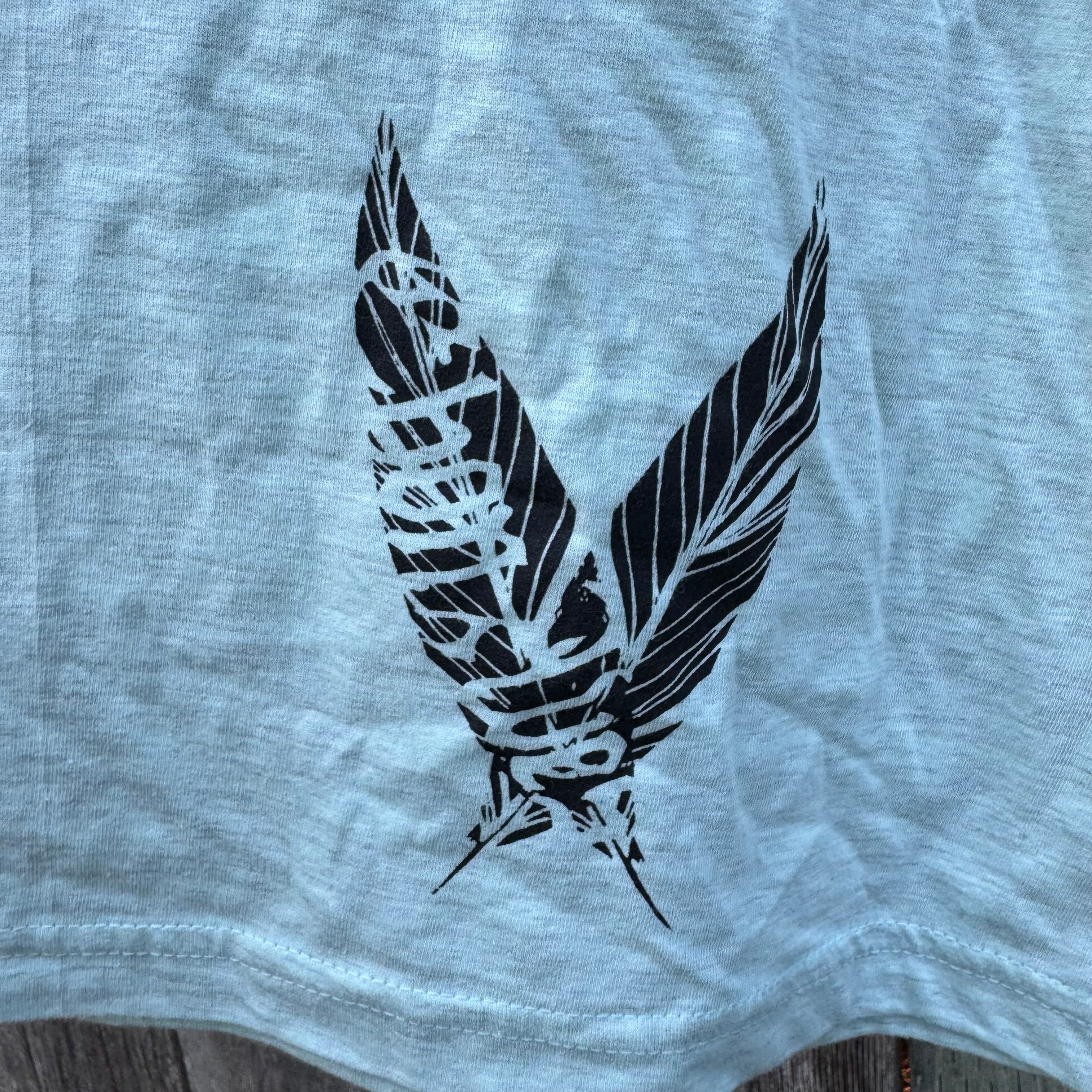 Local Artist- Trevor Phillips- Smoking Pigeon Print T-shirt