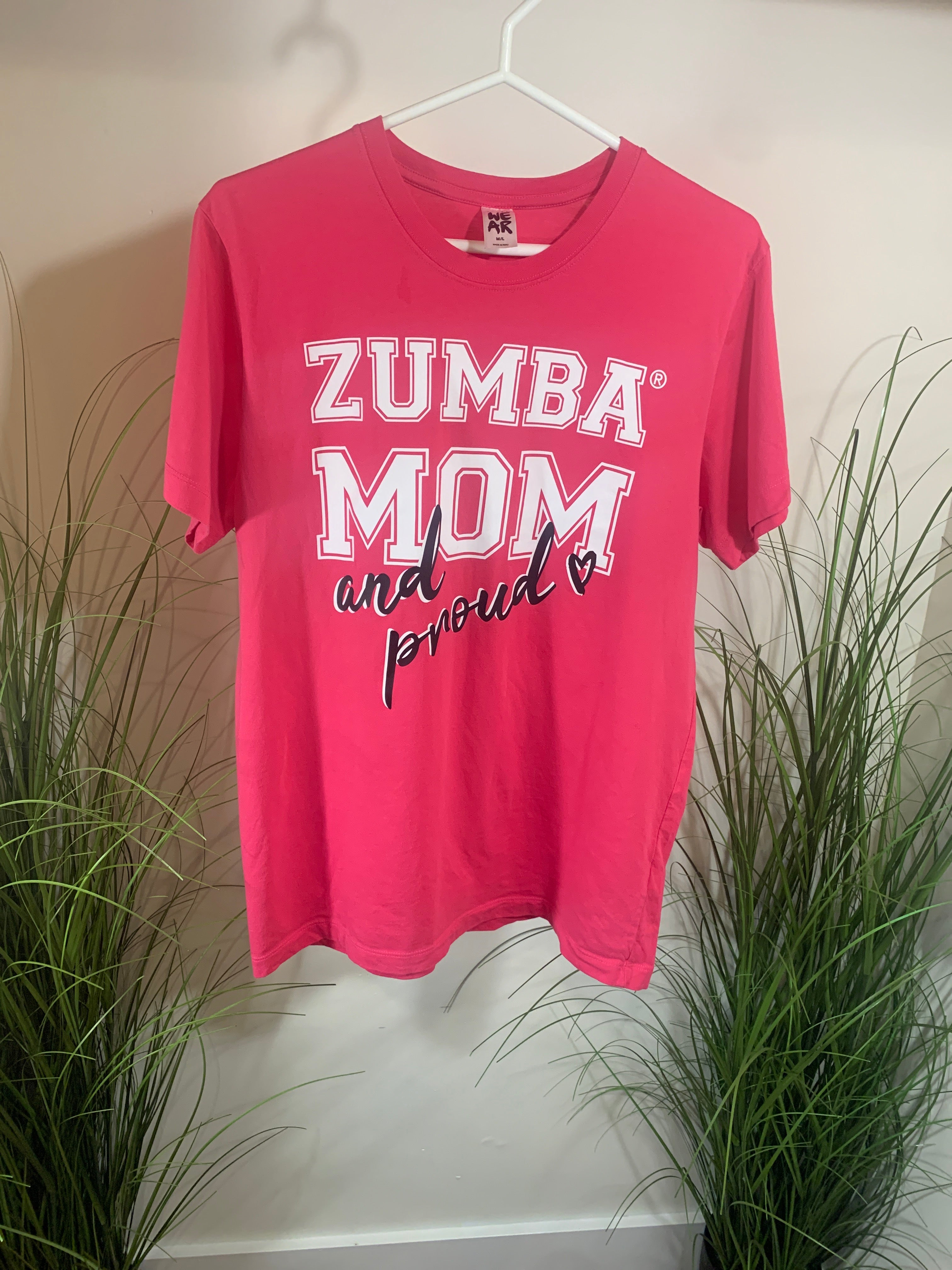 Size M/L Cotton Zumba Mom T-Shirt