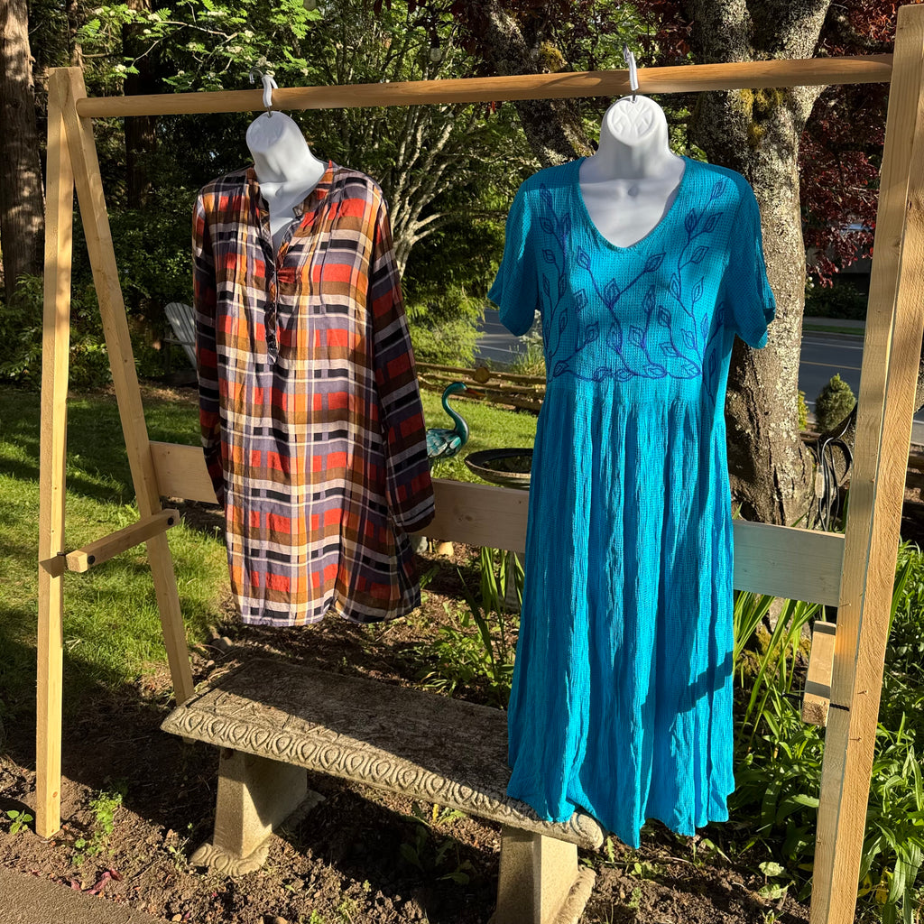 Rayon Dress Size L