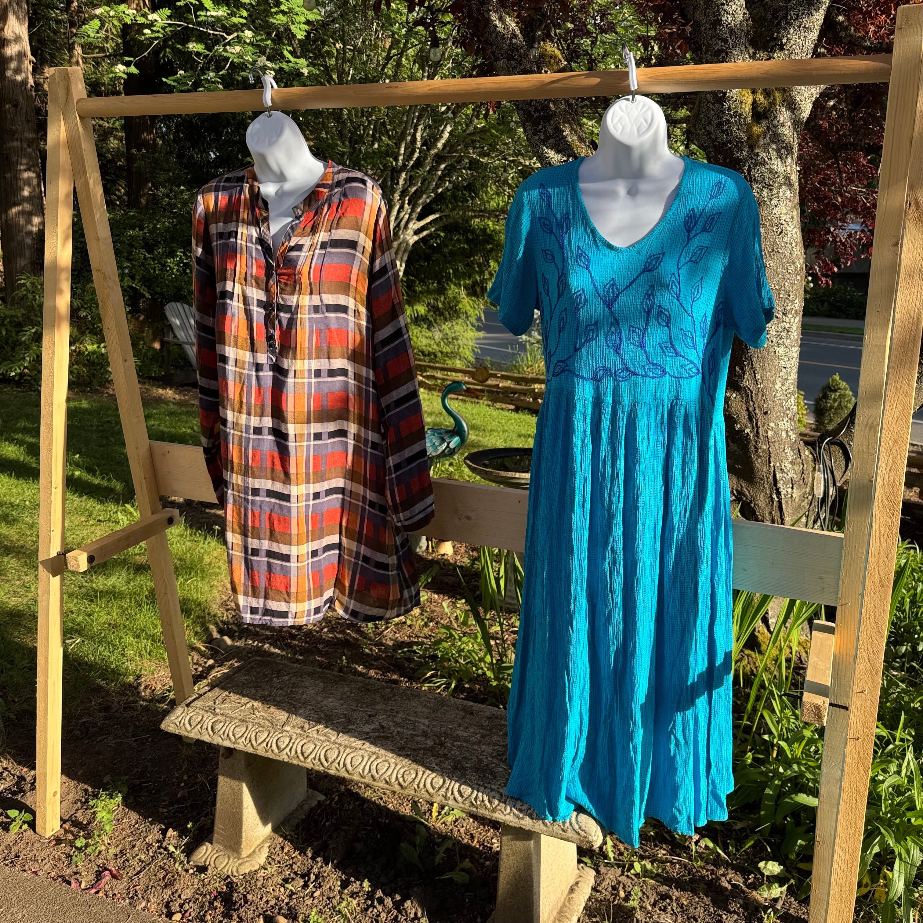 Rayon Dress Size L