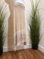 Om Grown Maxi Skirt- Asymmetrical Hem
