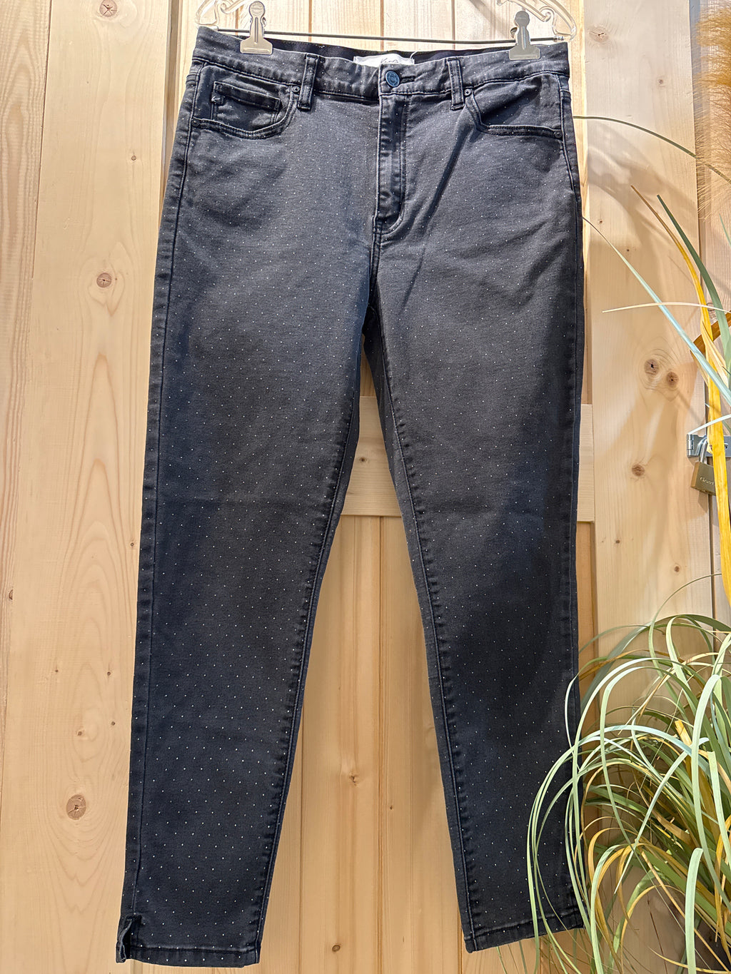 Kancan Poke-a-dotted Jeans