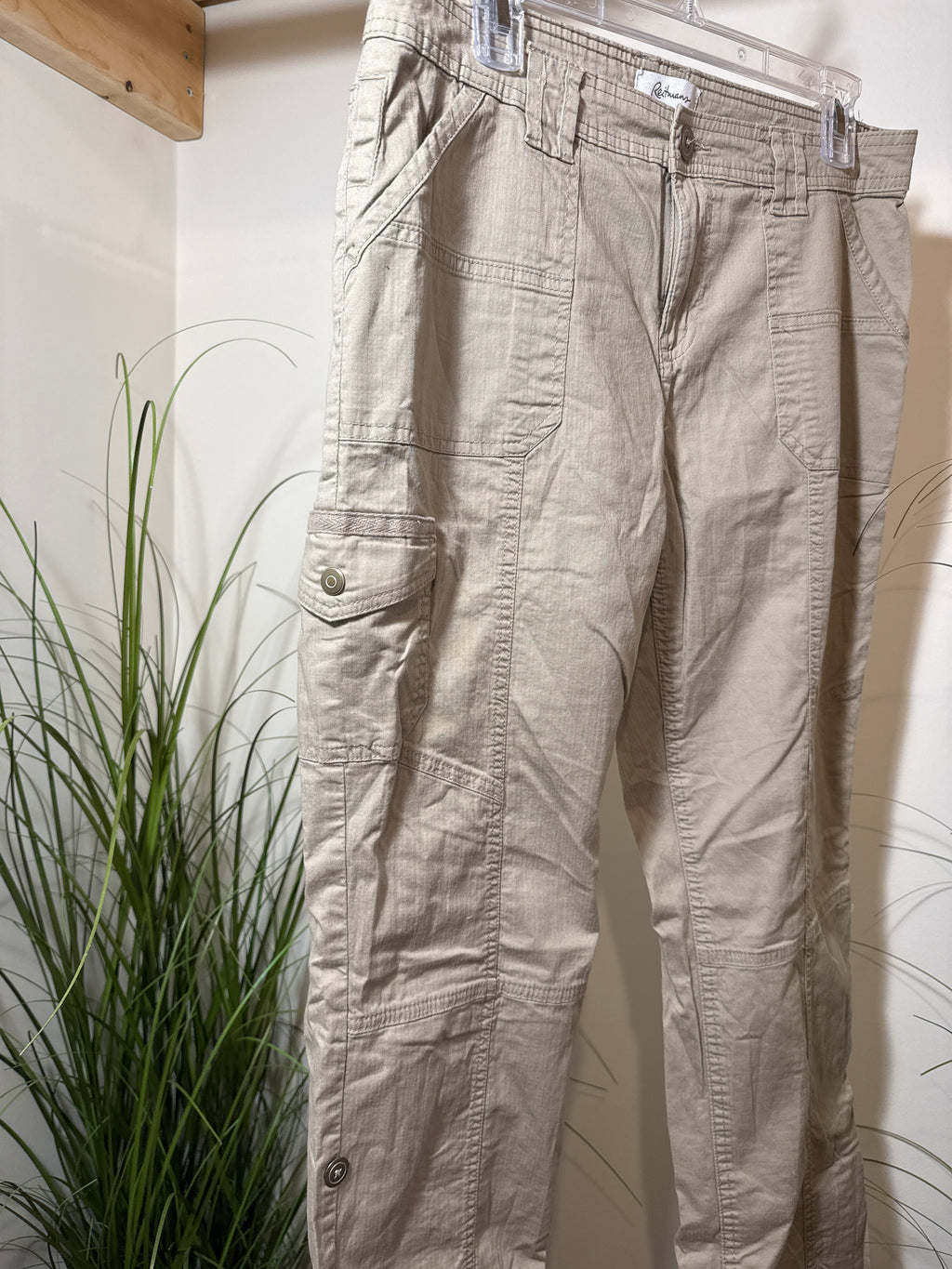Vintage Y2K Roll-Up Cargo Pants