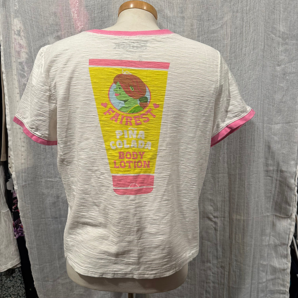 Size L Shrek Dreamworks Princess Fiona Mud Pack T-shirt