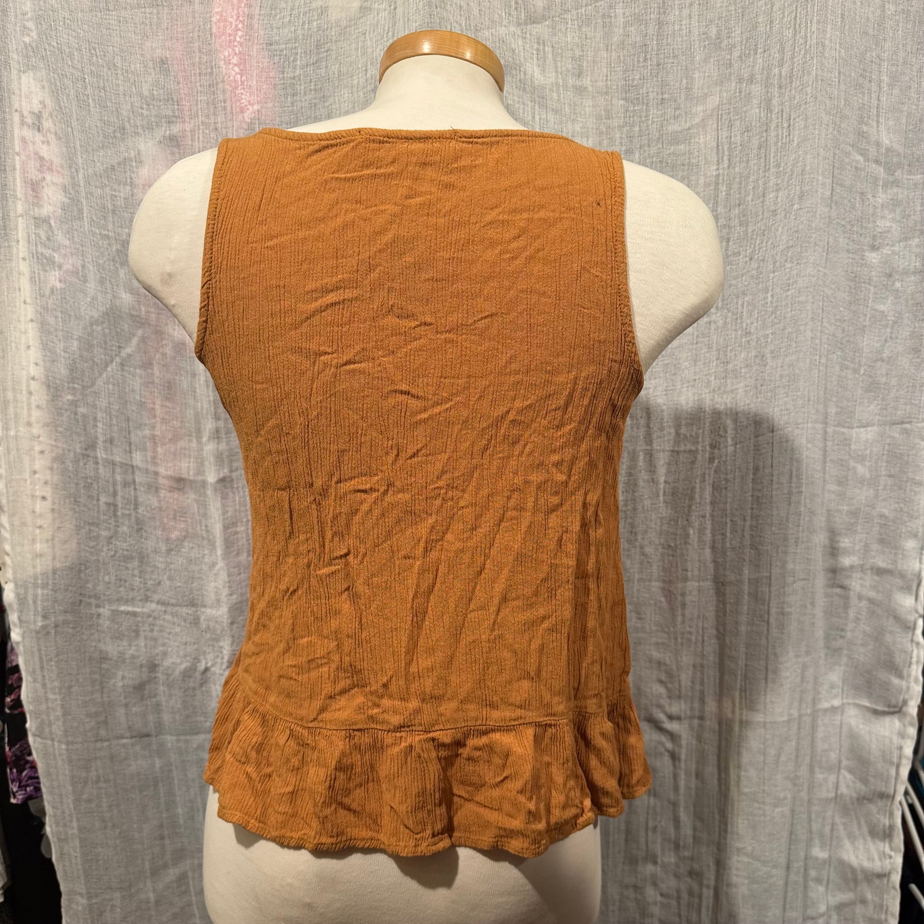 Size L 100% Rayon Hippie Rose Tank