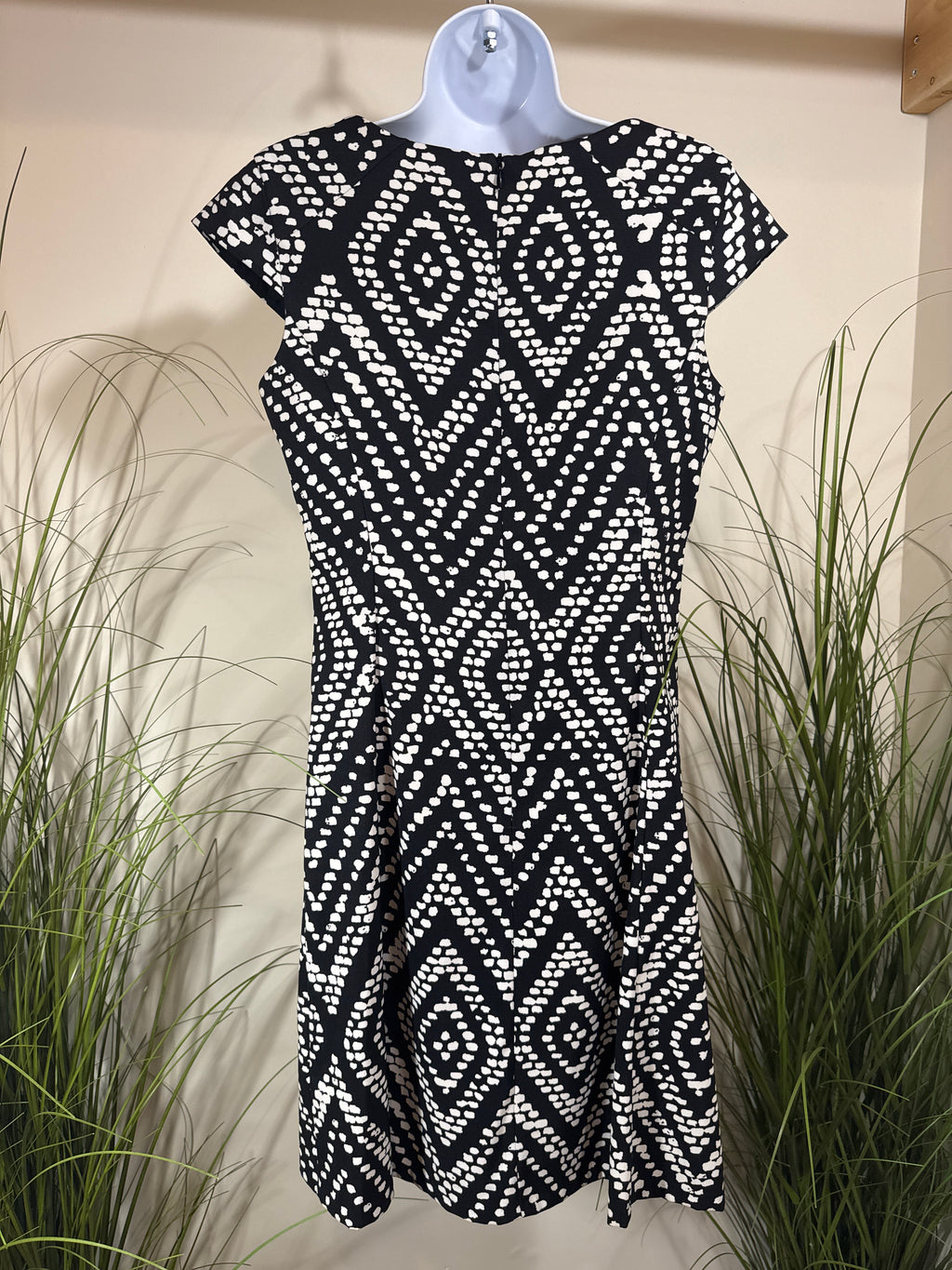 AB Studio Sheath Dress- Cap Sleeves