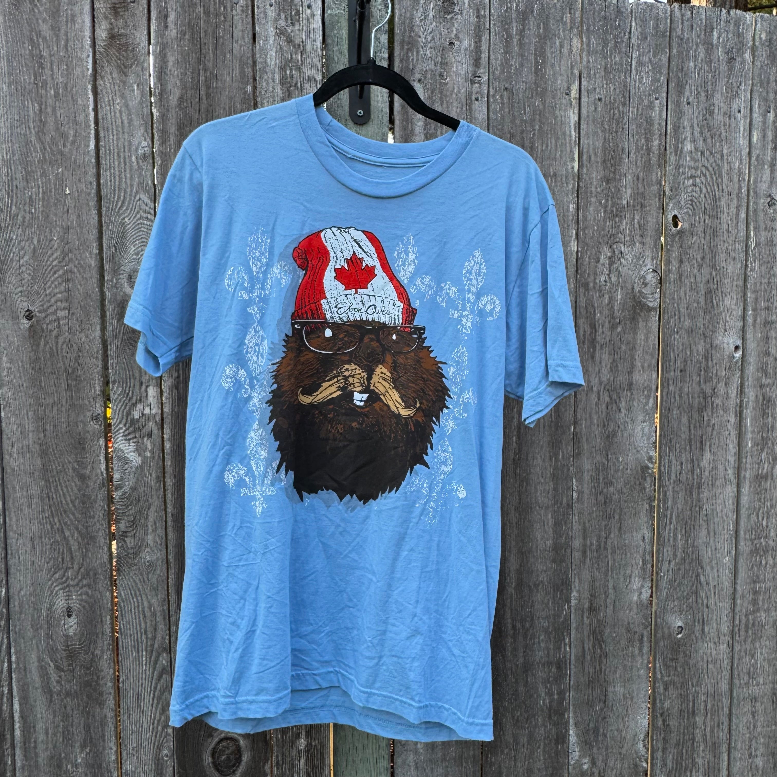 Local Artist- Trevor Phillips- Canadian Beaver Print T-shirt