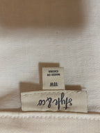 Size 18W Style & CO White Jean Jacket