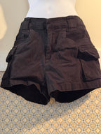 Size XS Refuge Black Cargo Shorts