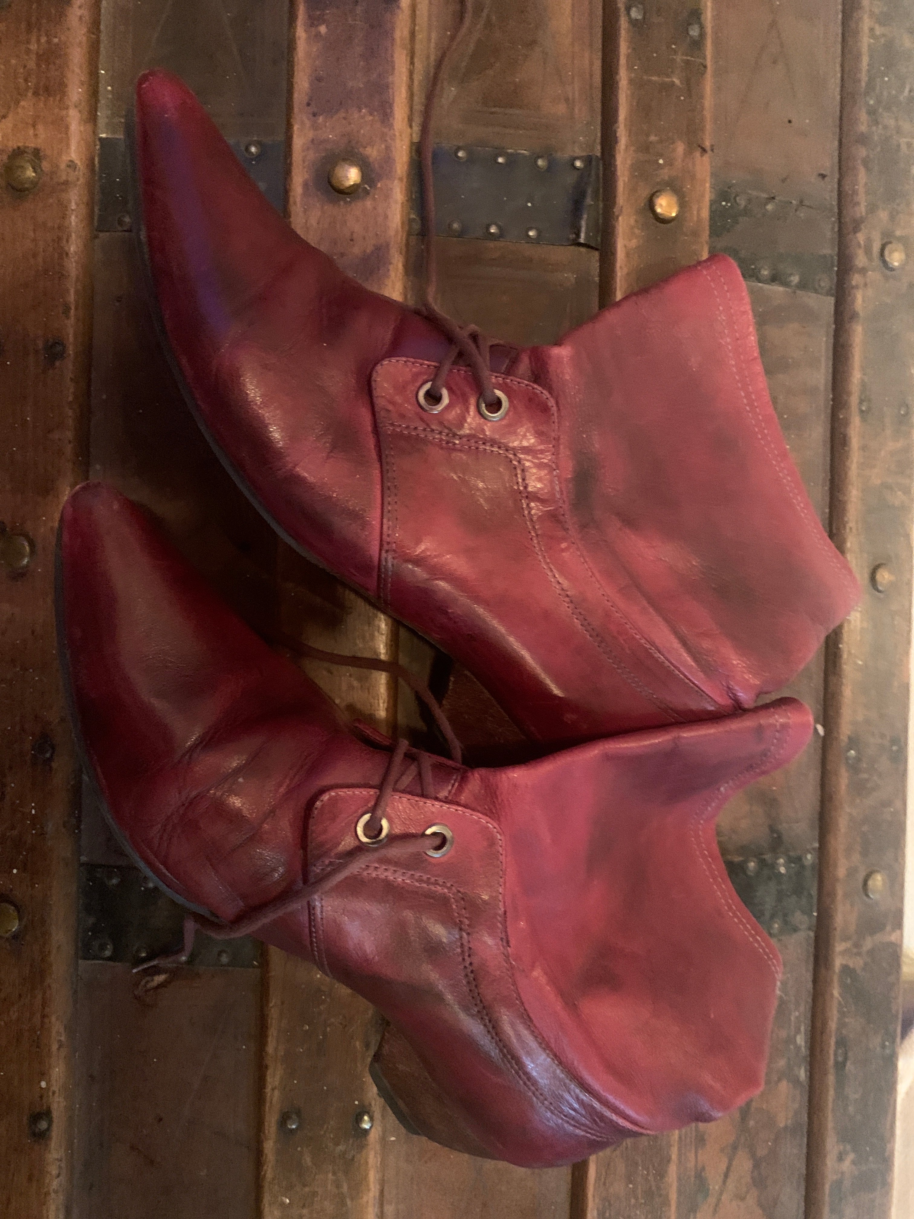 Rare Lace Up Fluevog Boots
