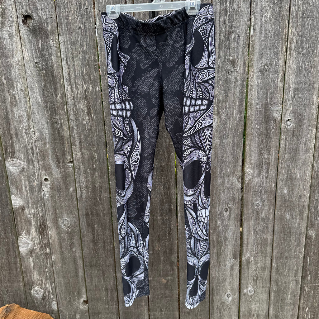 Gear Bunch Skull Leggings Size M
