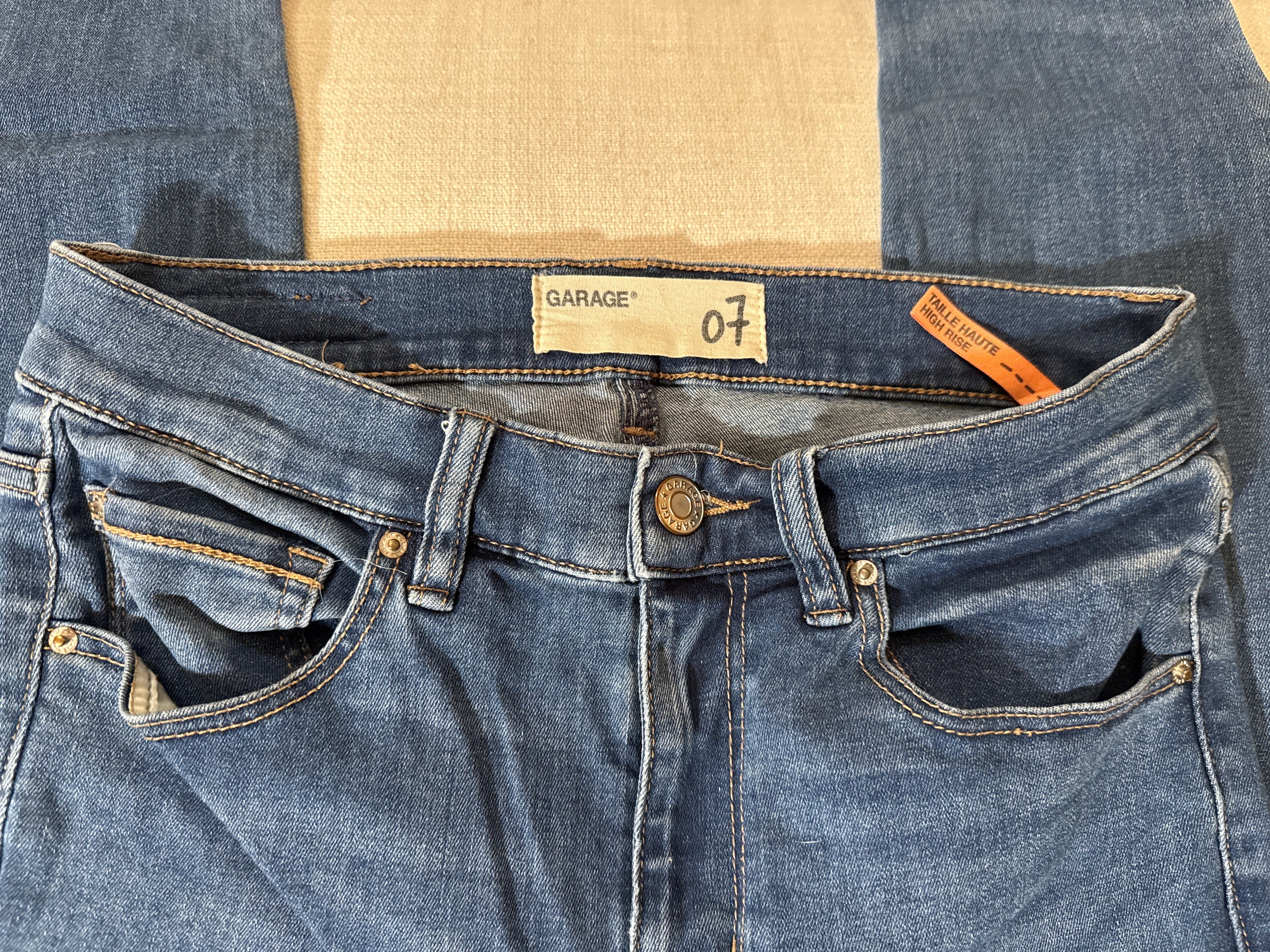 Garage High Rise Jeans