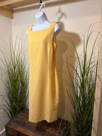 Holt Renfrew 2 Piece Dress Suit 80’s Vintage- Yellow