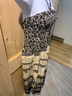 Halter Top Elephant Print Dress