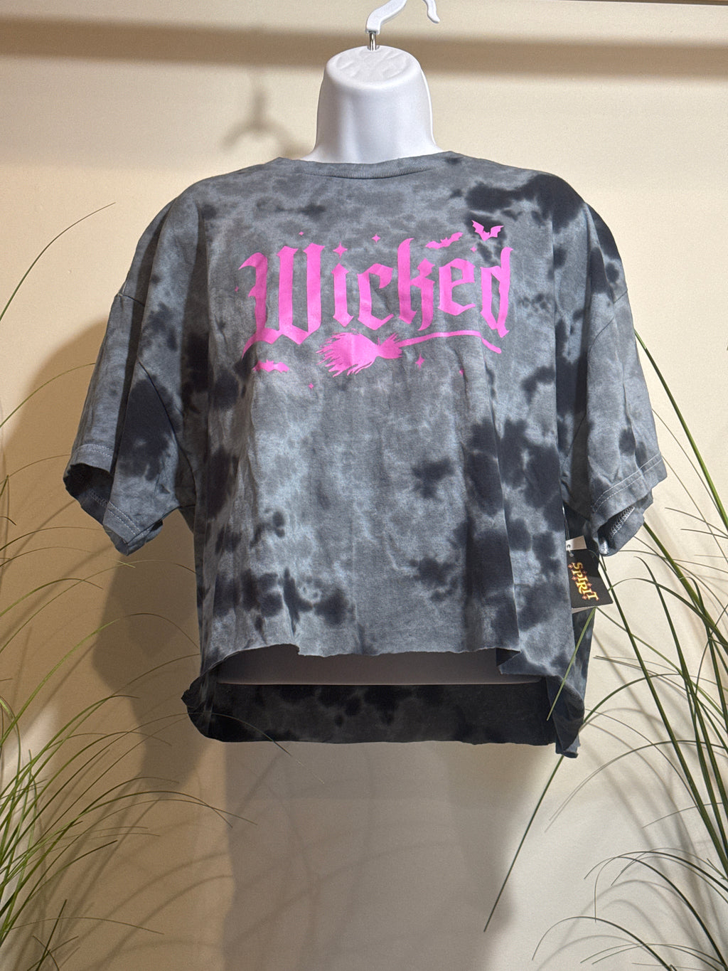Tie-dyed Crop Top T-shirt- Wicked