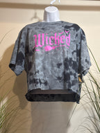 Tie-dyed Crop Top T-shirt- Wicked
