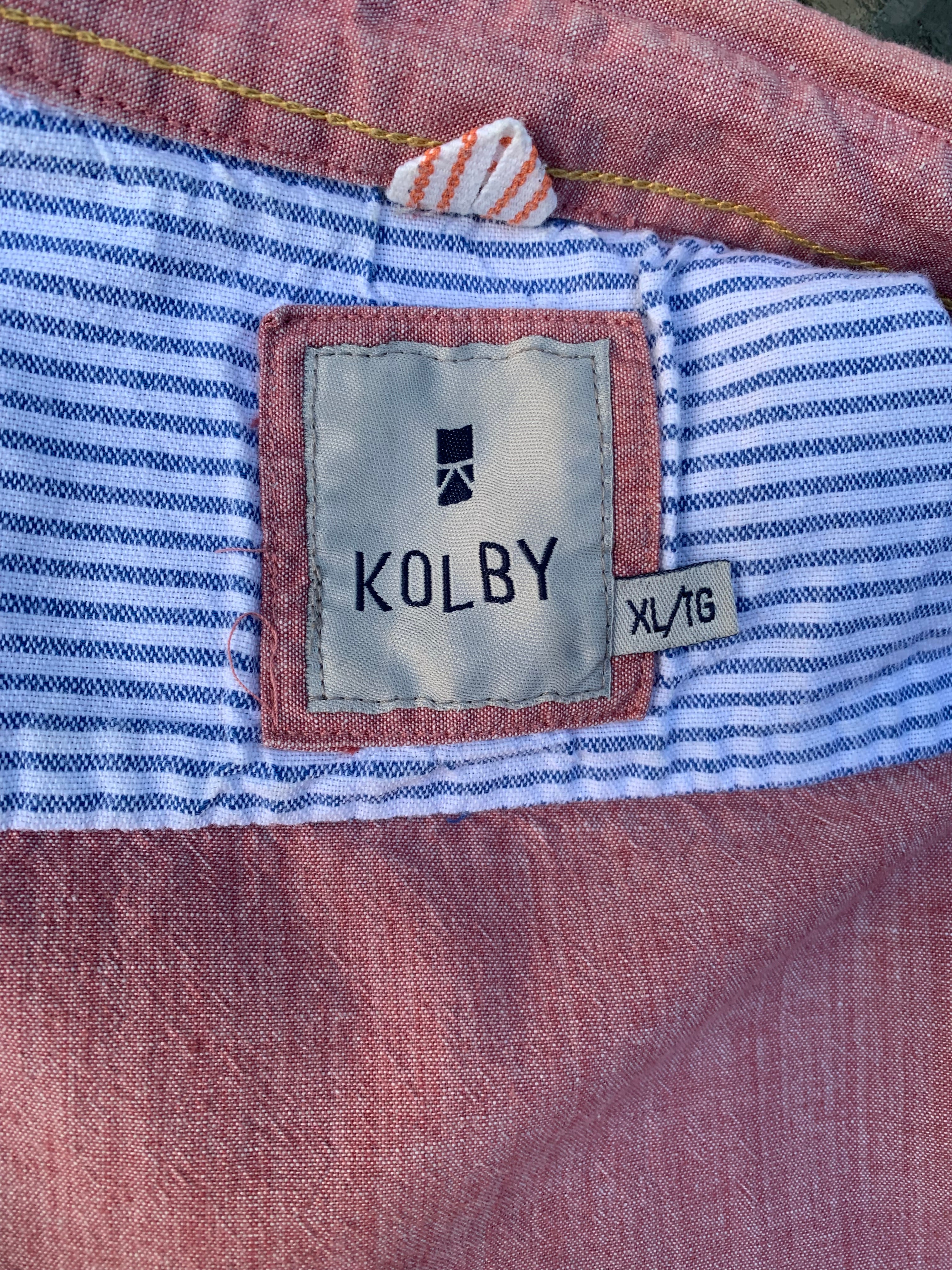 Size XL Men's Kolby Short Sleeve Button Up Shirt