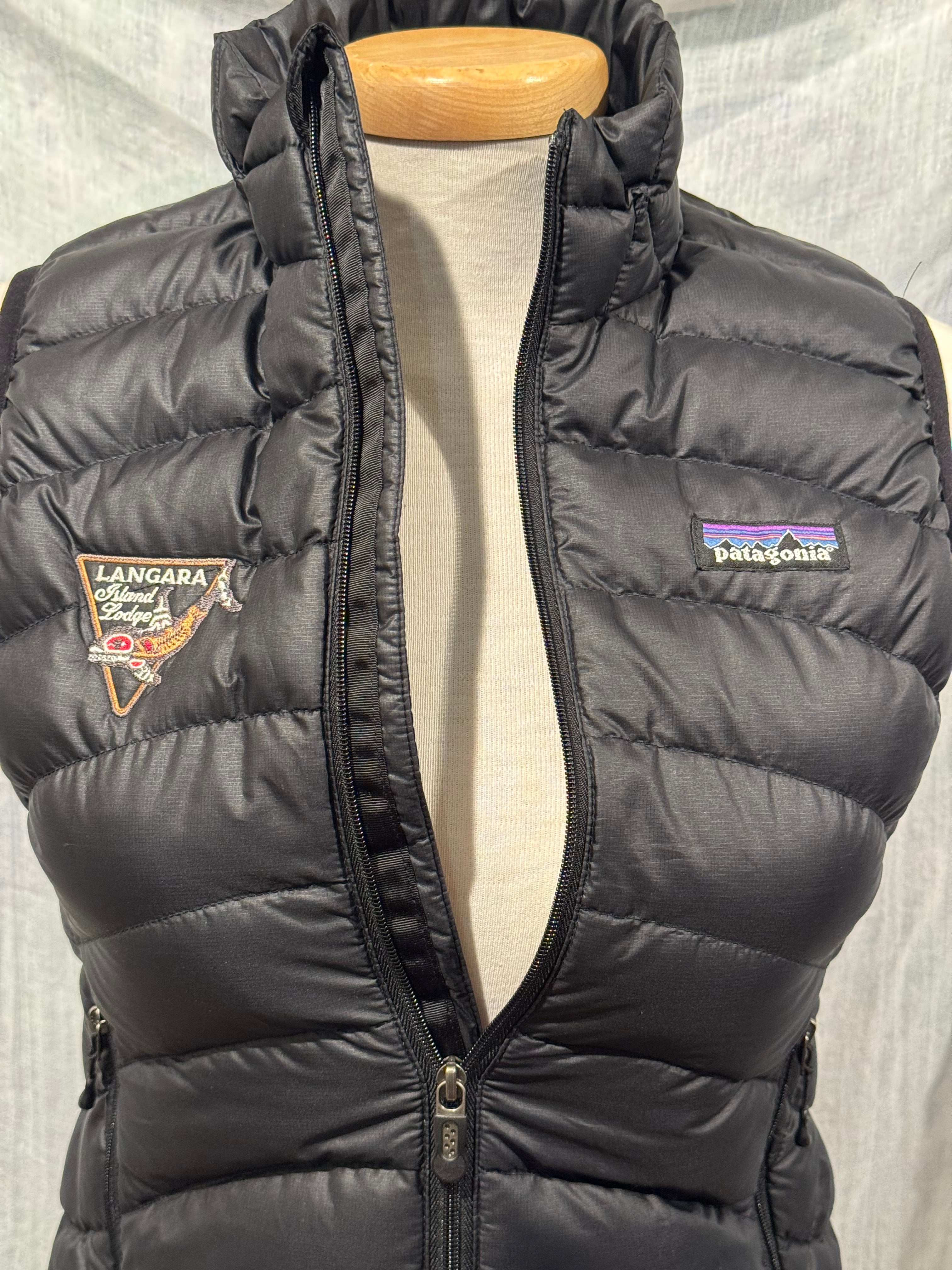 Size XS Patagonia Goose Down Zip Up Puffer Vest