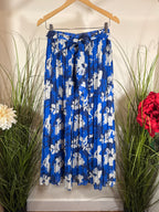 Joie Sheer Pleated Skirt- Built In Slip