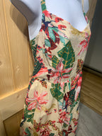 Size XL Mexx Spaghetti Strap Floral Flowy Summer Dress