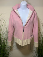 Size M Vintage Sun Ice Windstopper Lambs Wool Zip Up Sweater
