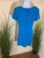 Vintage KC Spencer New York Wrap Around Silky Rayon Dress