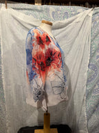 Size L Alfani Floral Long Sleeve Blouse