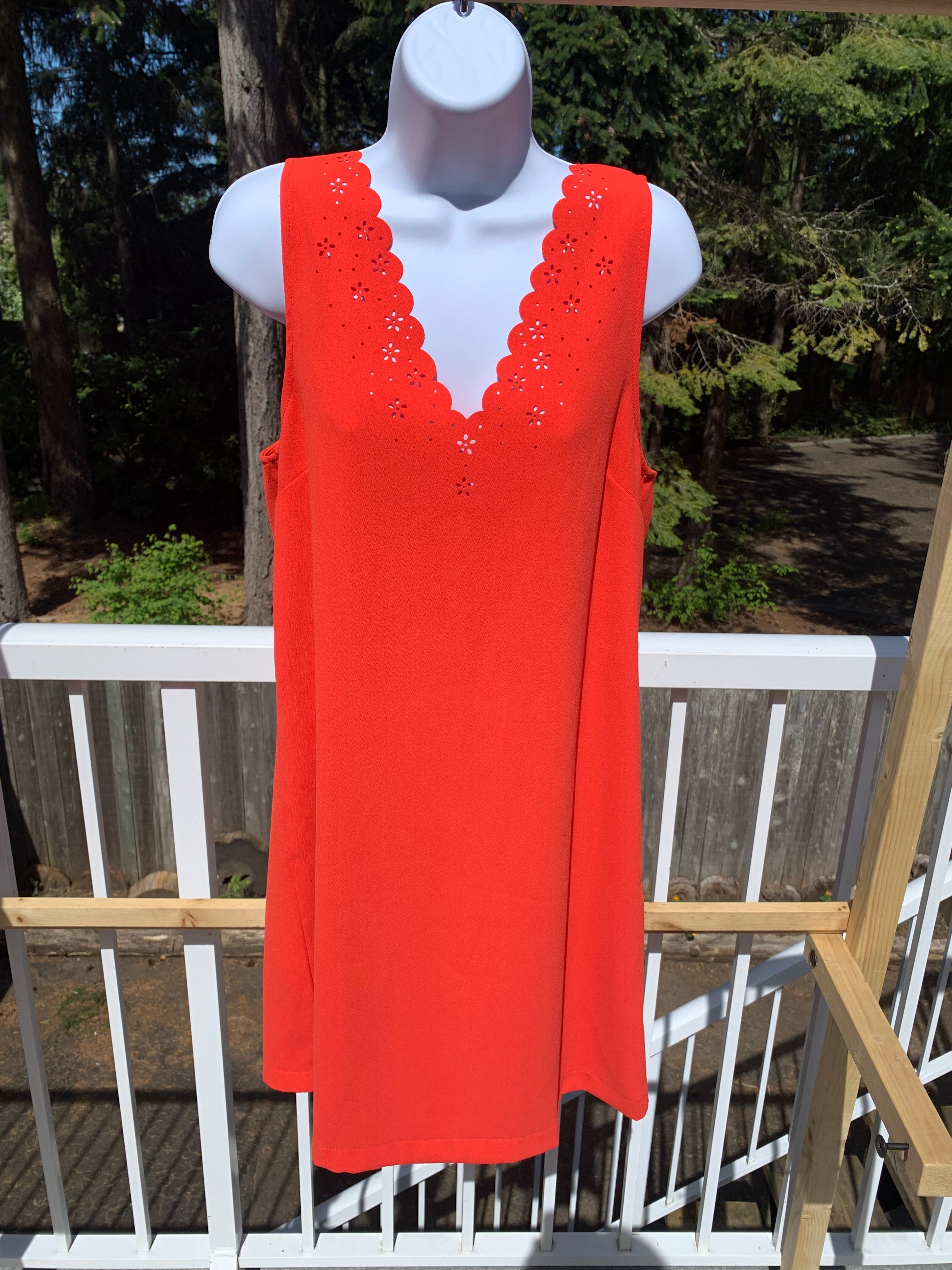 Everly Orange dress