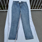 Size 27 Streetwalkers High Waist Straight Leg Denim Trousers