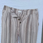 Striped Cotton Pants Size S