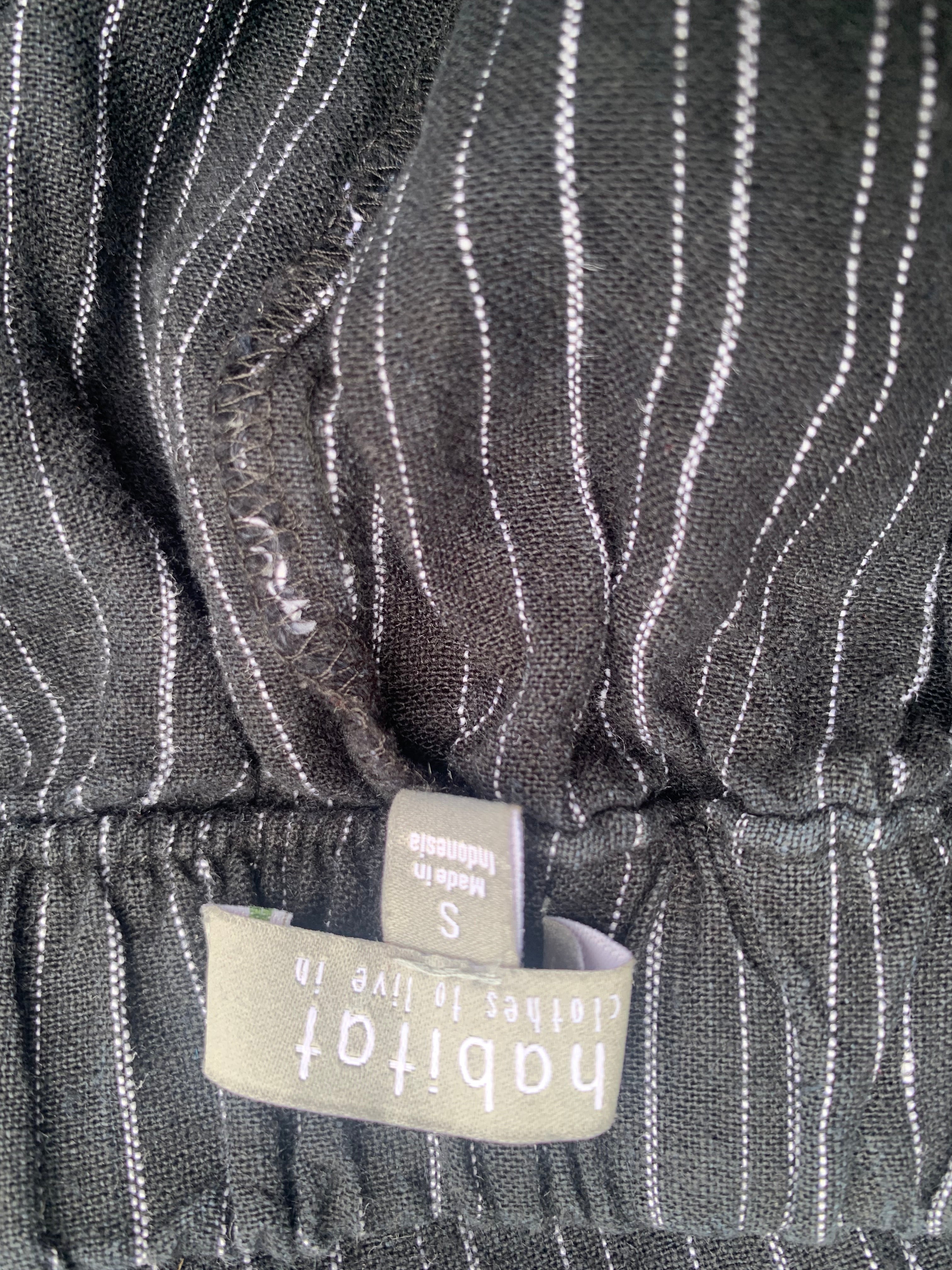 Size S Habitat Clothes to Live In Linen Blend Boho Pants
