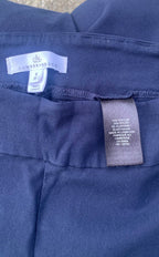 Size Small stretchy navy blue ankle pants