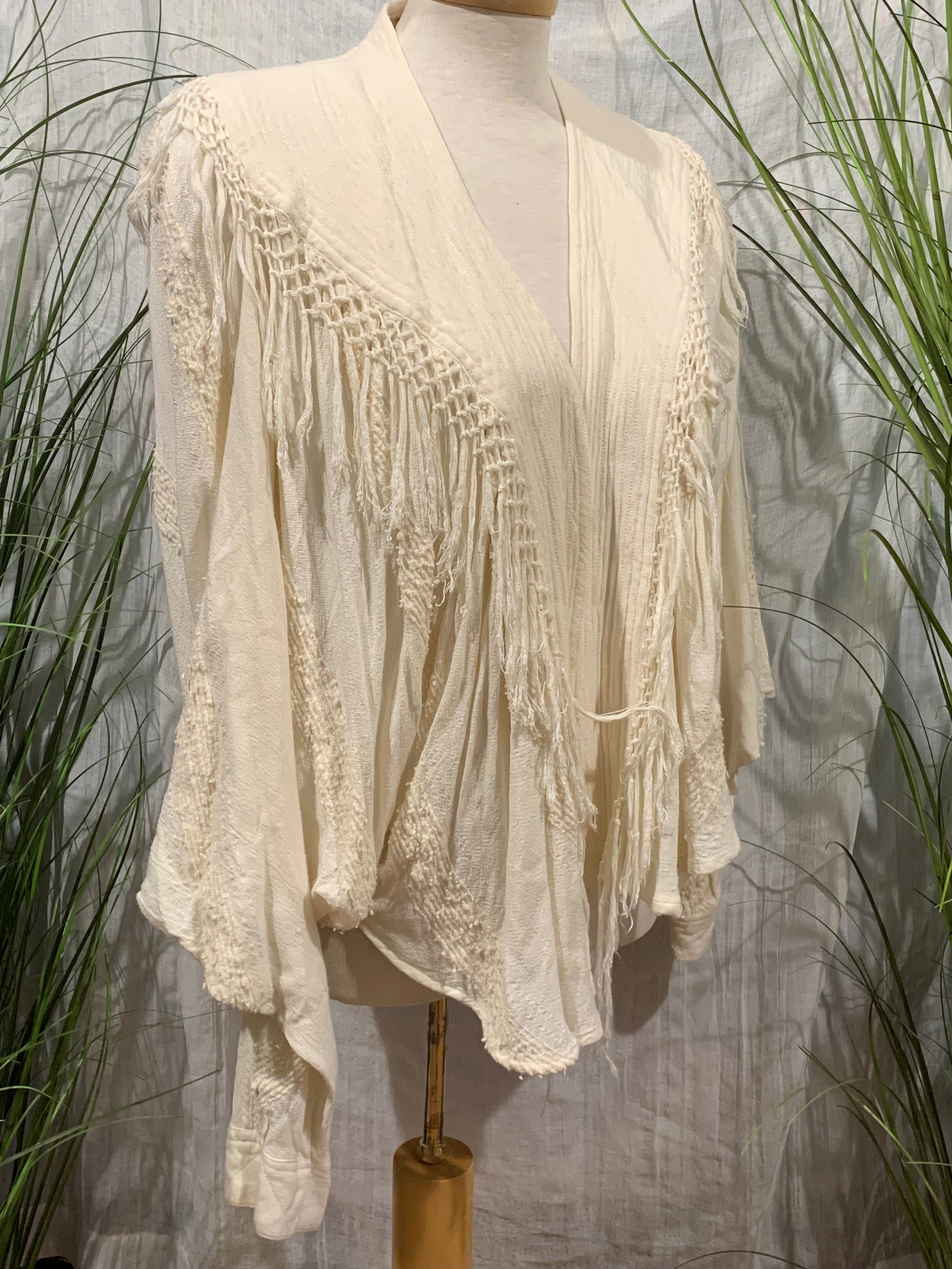 Size M 1990's Vintage Bohemian Two-Piece Set Made in Morocco