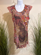 Vintage Y2K Tunic/Mini Dress by Diamonds Forever