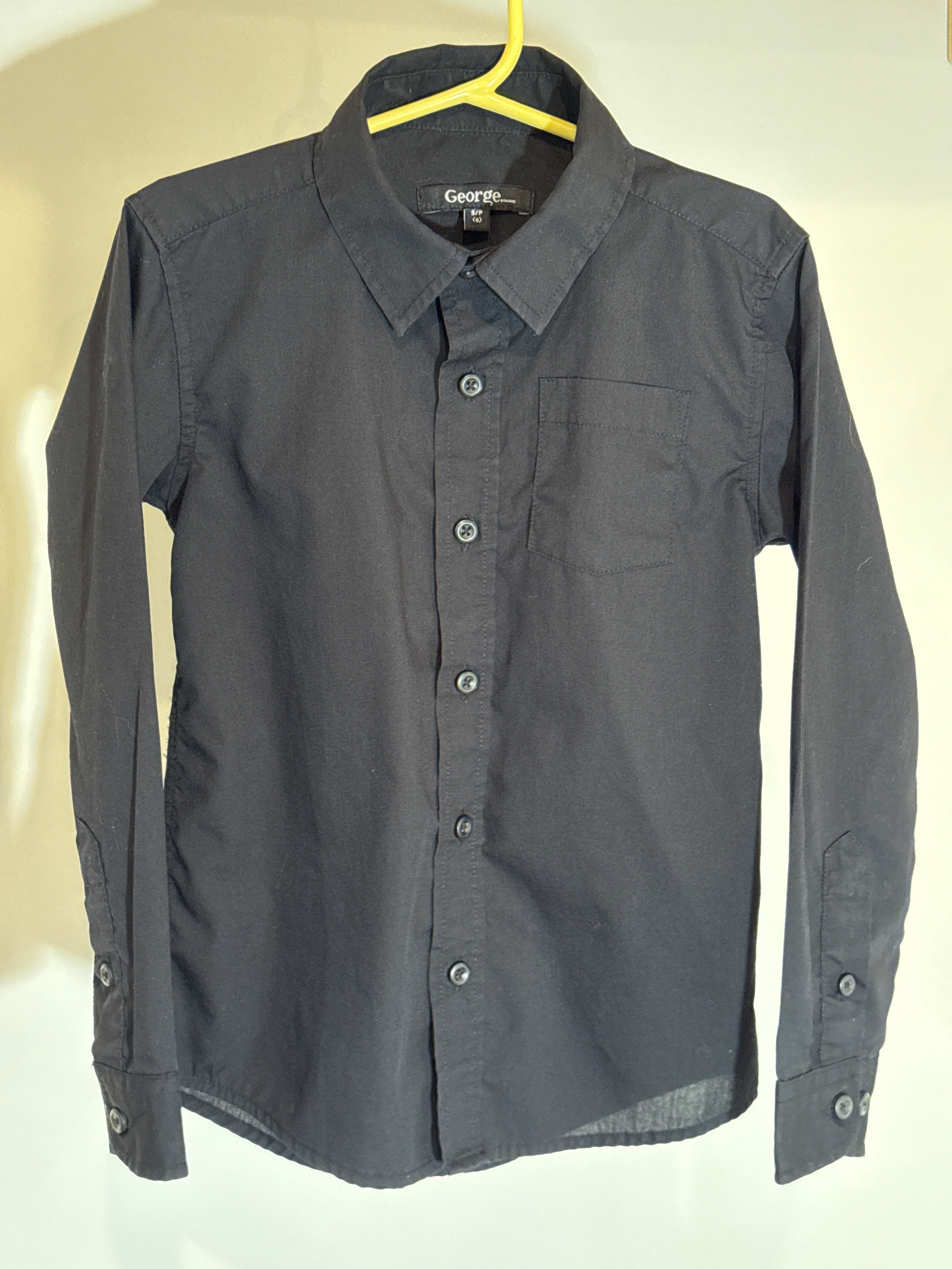 Kids Long Sleeve Dress Shirt