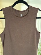 Gap Chocolate Brown Tank Top