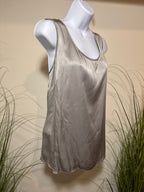 Talbots 100% silk fitted tank camisole Top
