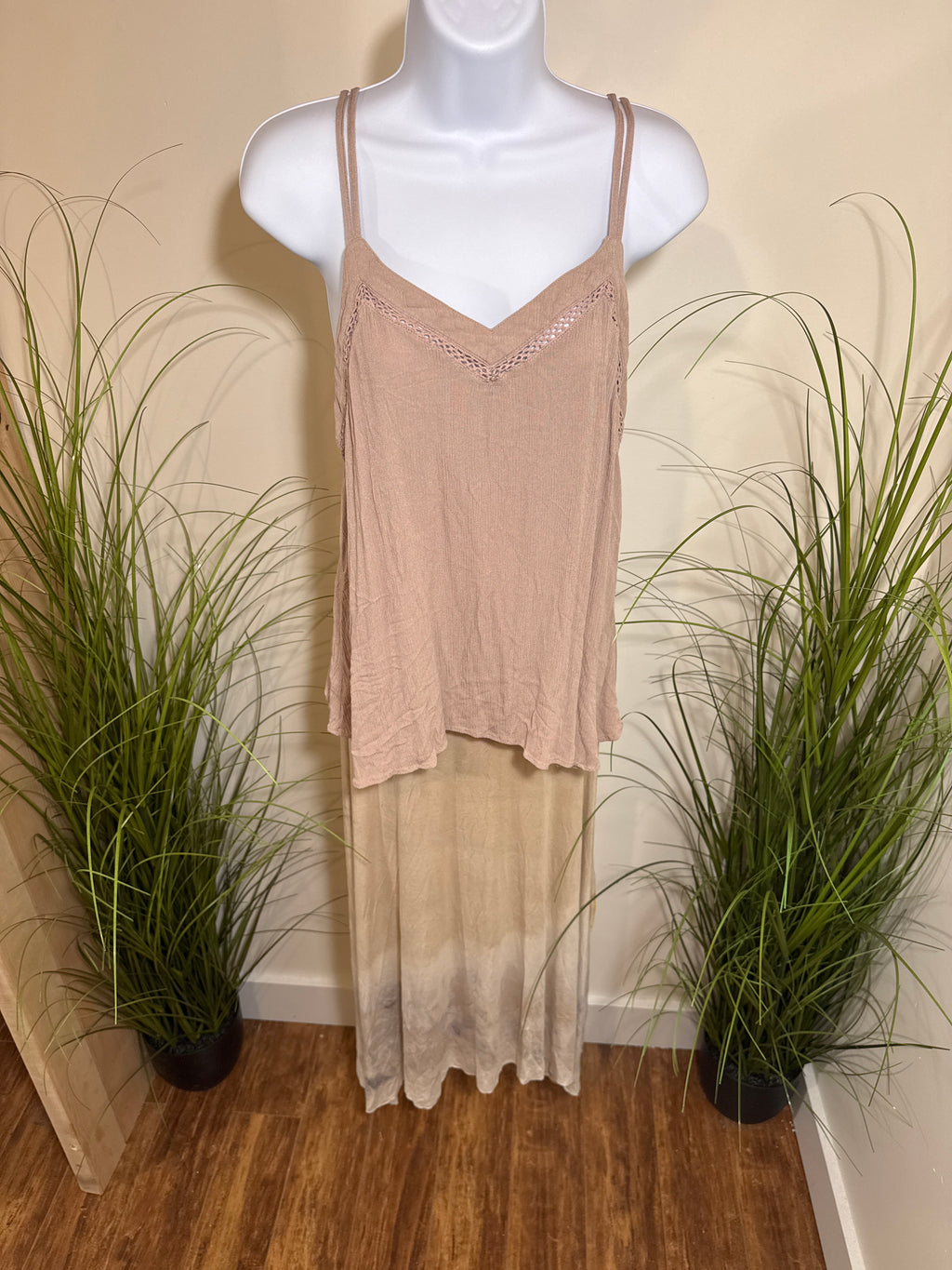 Kismet Light Taupe Rayon Cami