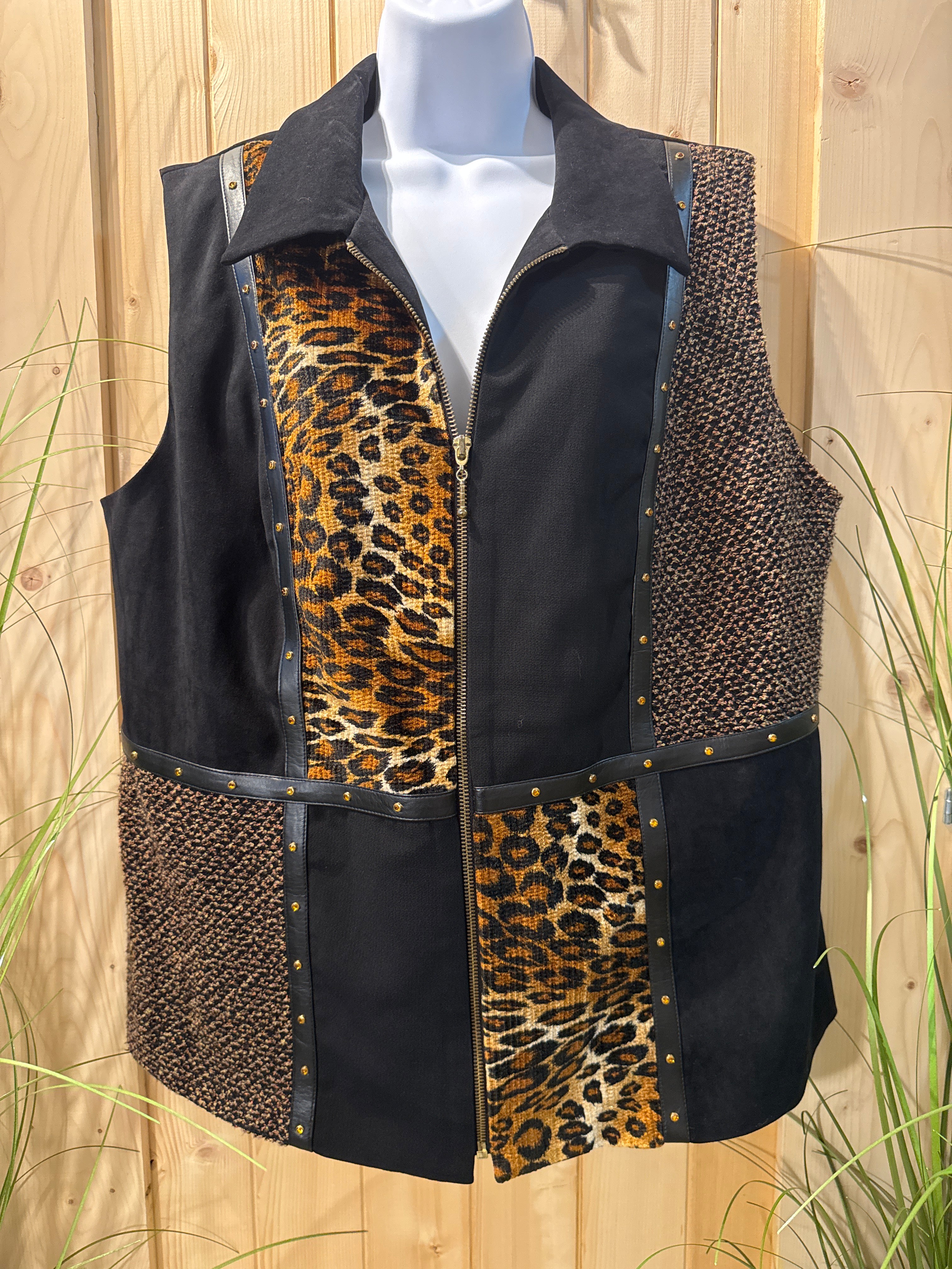 Vintage P.V. Sports Embellished Vest