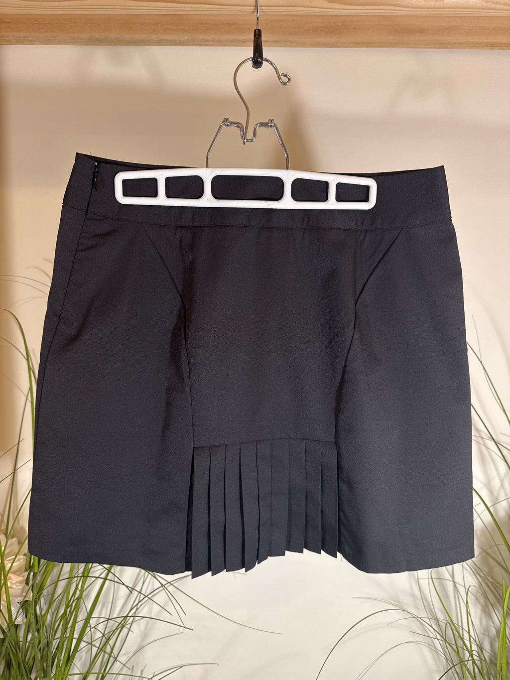 Adidas Pure Motion Coolmax Black Tennis Golf Skirt Skort Size 6