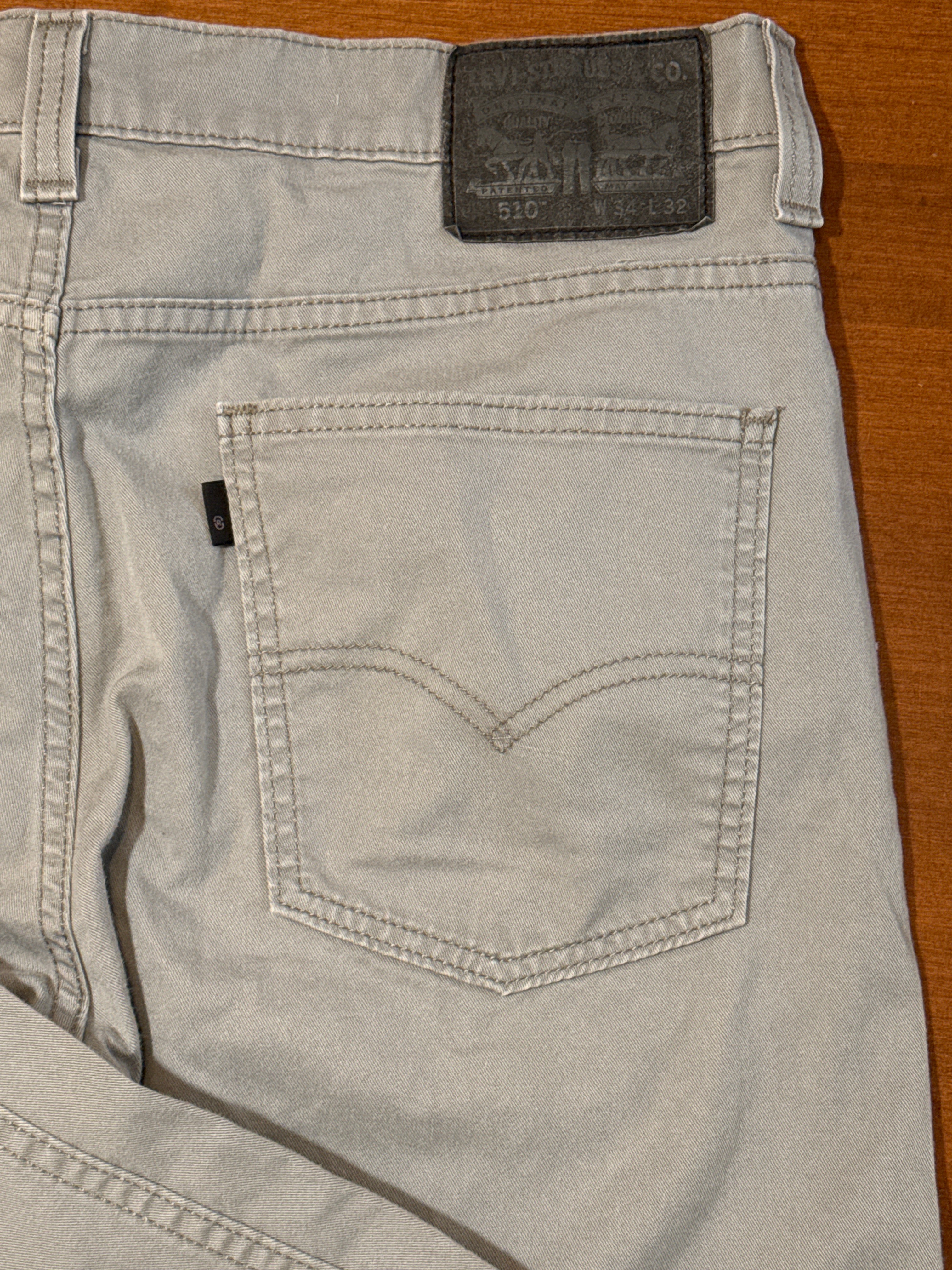 Levi’s Rare Blank Tab Grey 510 Jeans
