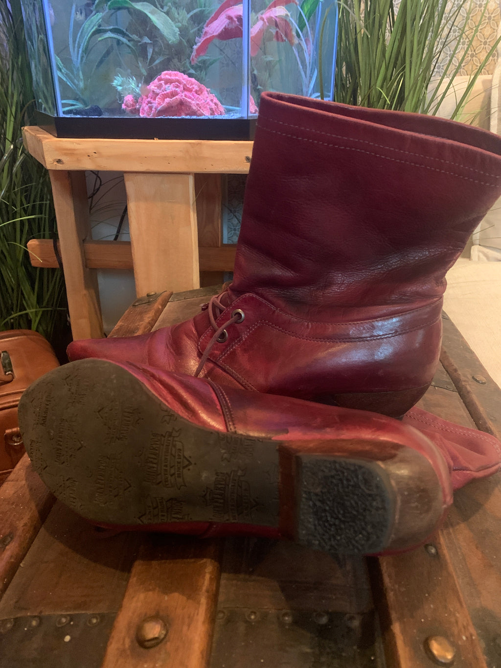 Rare Lace Up Fluevog Boots