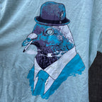 Local Artist- Trevor Phillips- Smoking Pigeon Print T-shirt