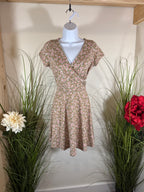 Rebel Sugar Faux Wrap Dress