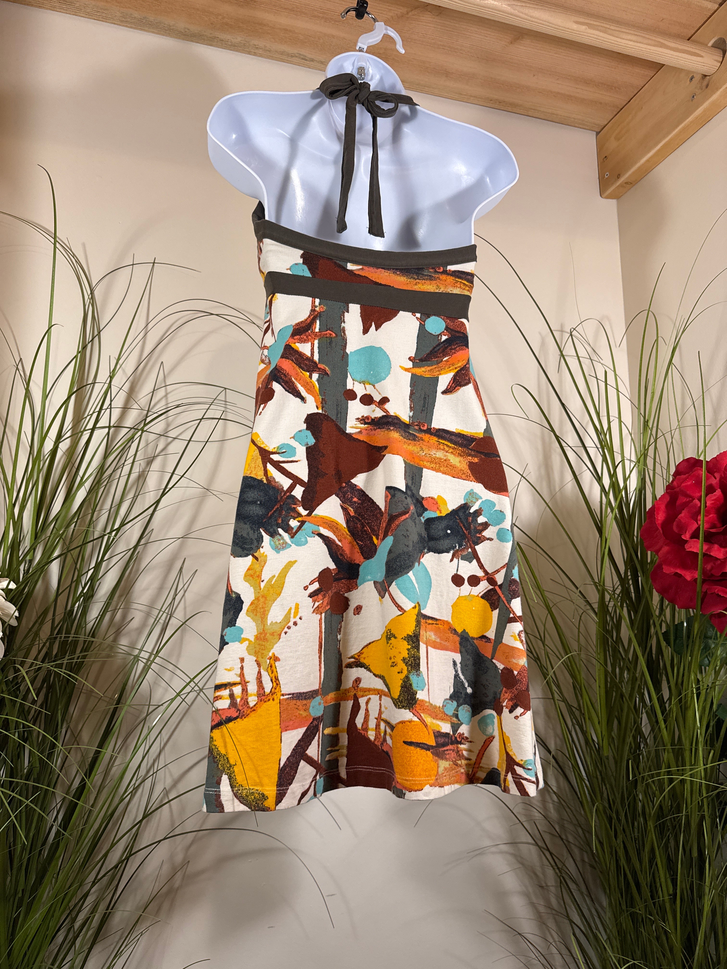 Patagonia Organic Cotton Halter Dress