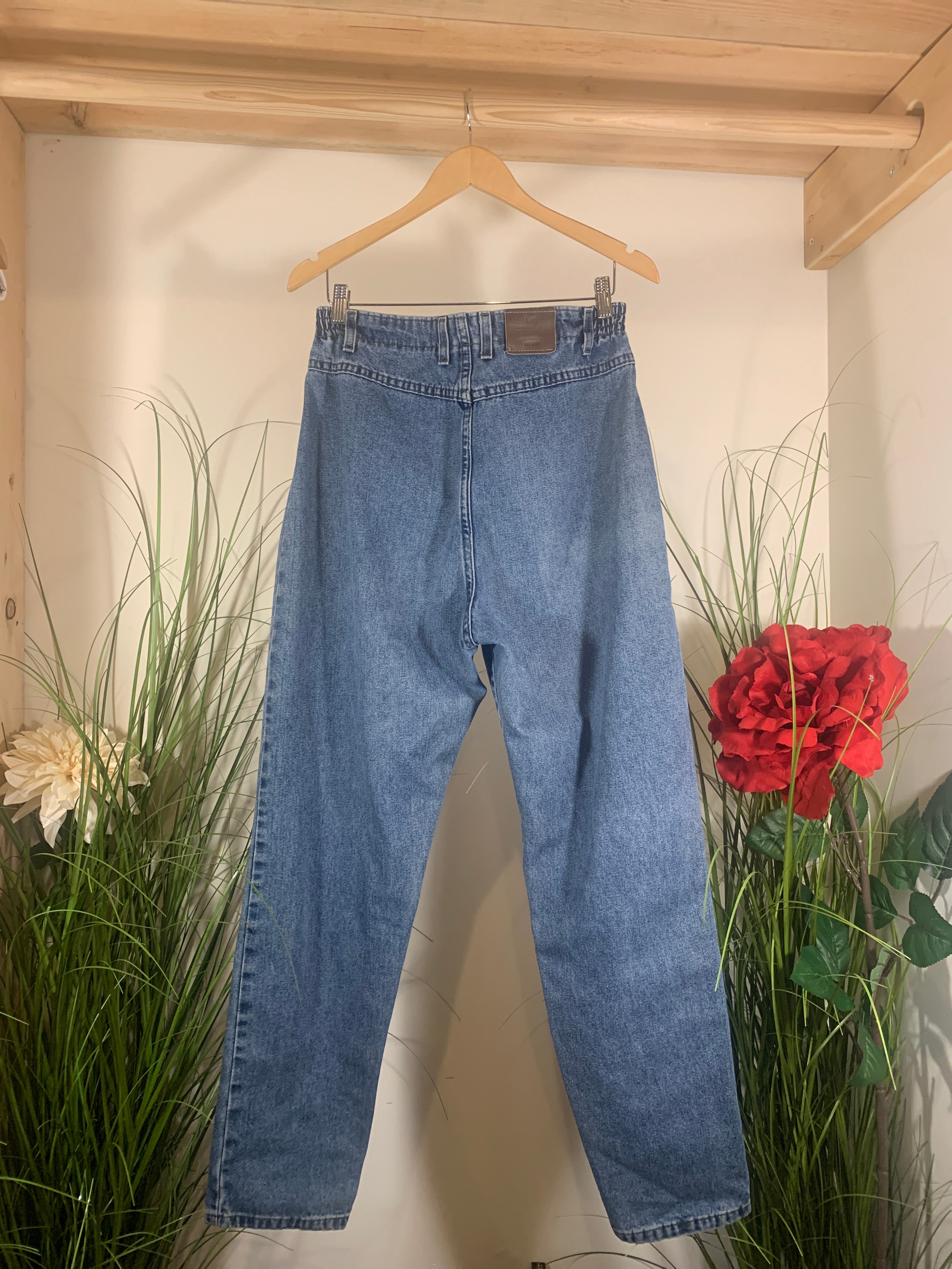80's Vintage Lee Original Elastic Waist Jeans
