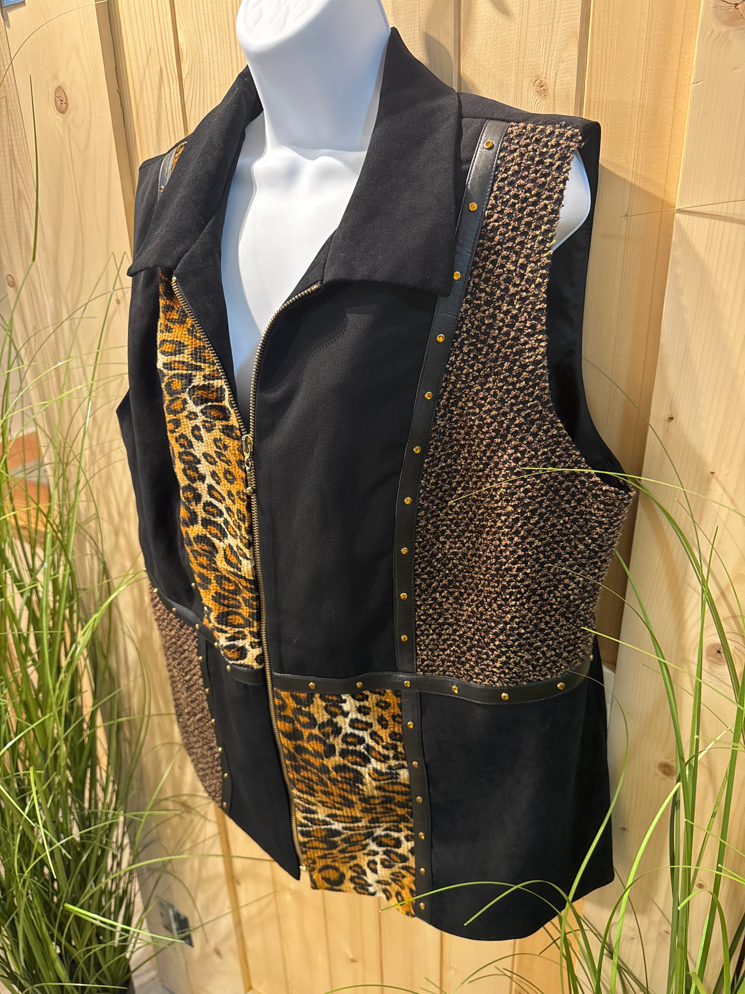 Vintage P.V. Sports Embellished Vest