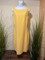 Holt Renfrew 2 Piece Dress Suit 80’s Vintage- Yellow
