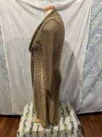 Size M Bellissima Fashions Knit Long Cardigan