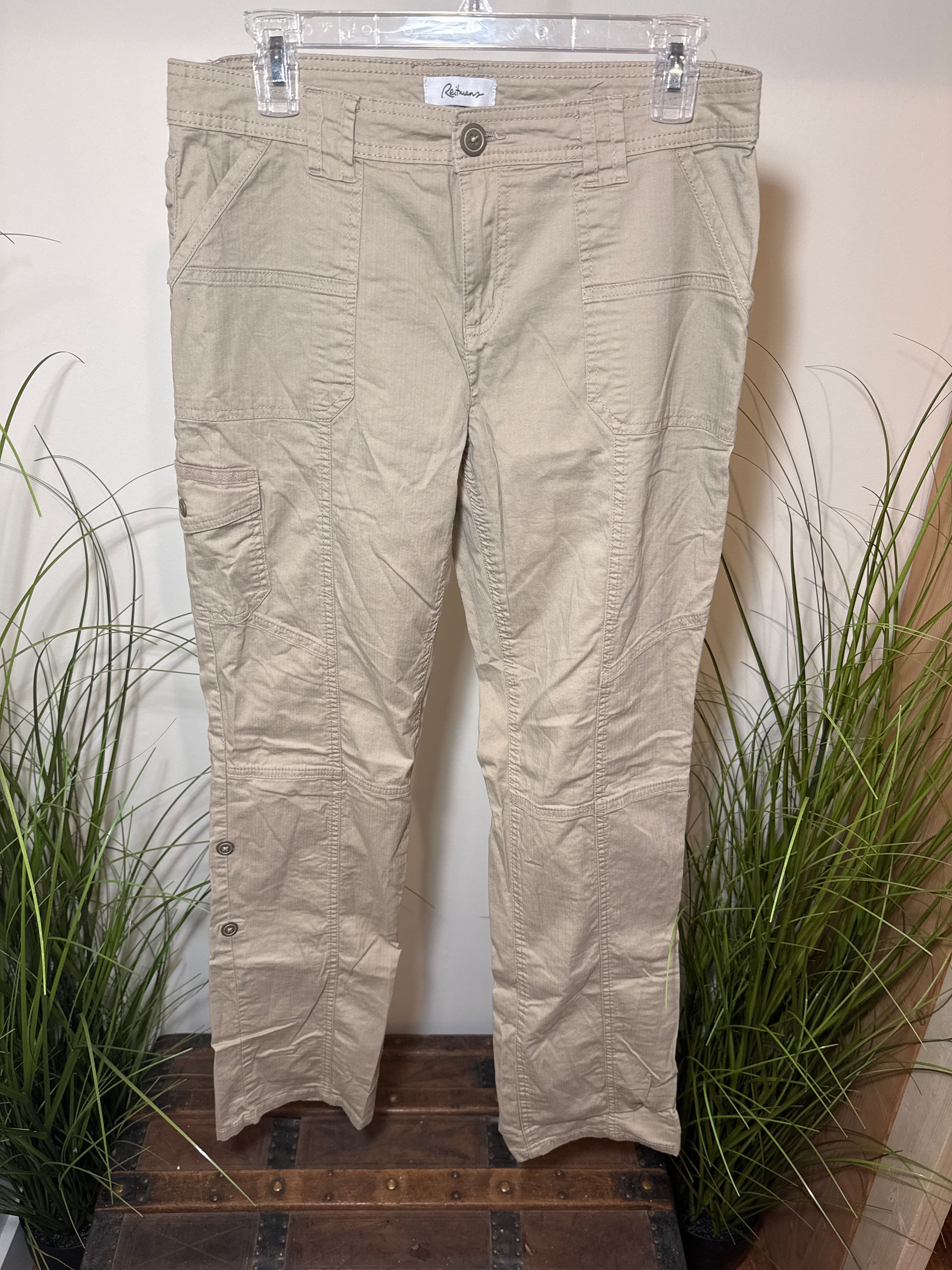 Vintage Y2K Roll-Up Cargo Pants